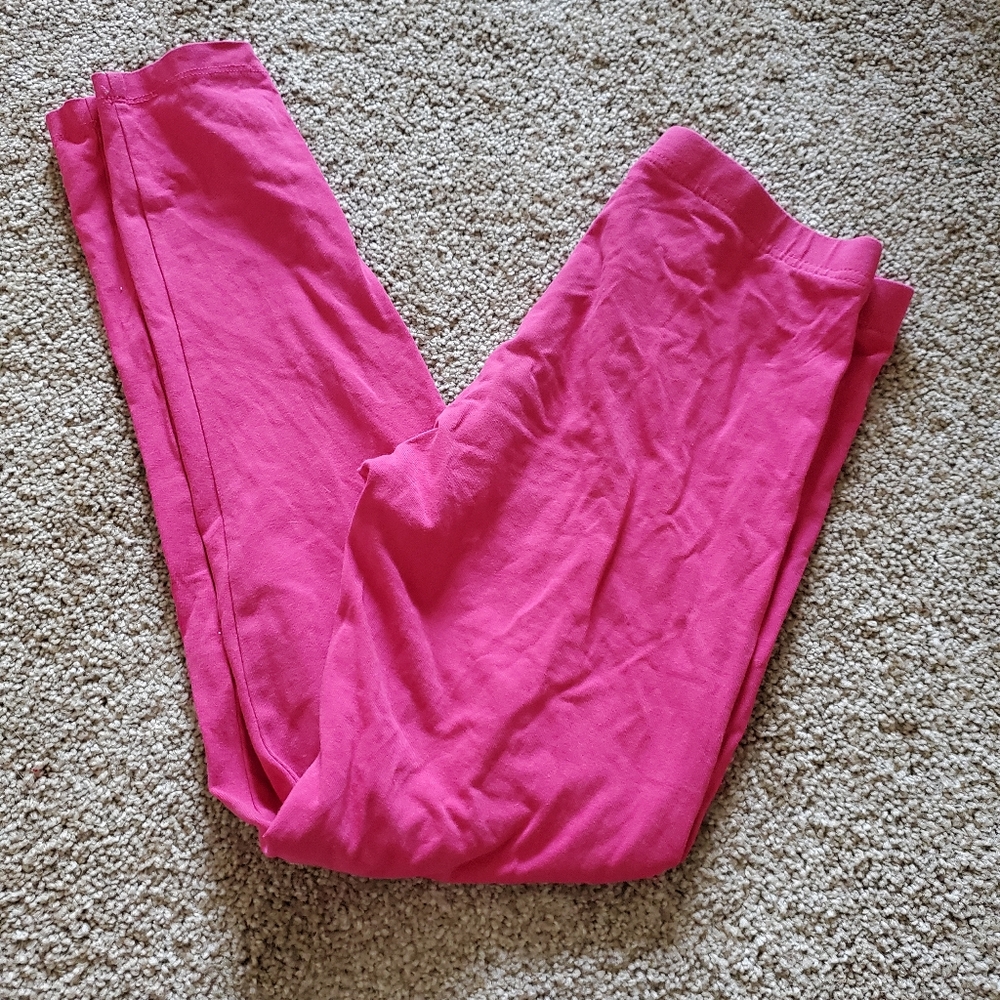 Pink leggings